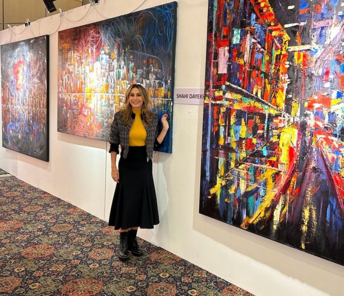 Dünyaca Ünlü Ressam Shahi Dayekh İ̇stanbul’da