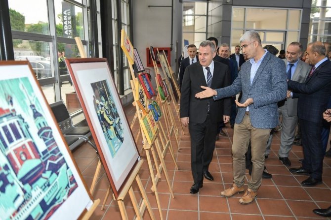 Öğretmenlerden Karma Sanat Sergisi