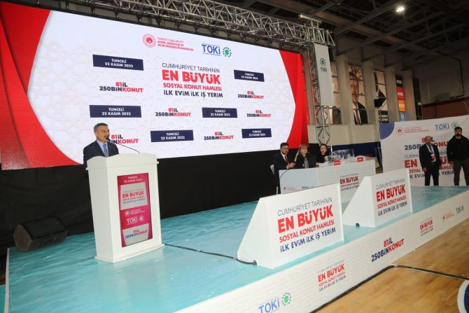 Tunceli’de Yaptırılacak 250 Konut İçin Kura Çekimi Gerçekleştirildi