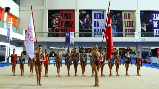 Antalyaspor Cimnastik Takımı, Mersin’de De Kürsüye Çıktı