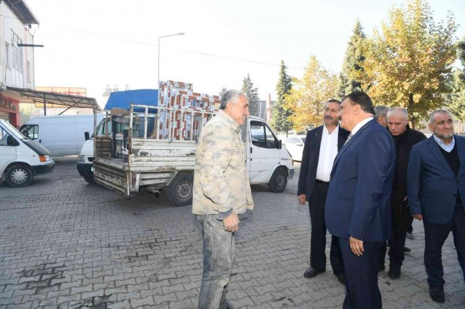 Başkan Gürkan, Sanayi Esnafının Sorunlarını Dinledi
