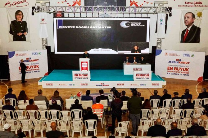 Şahin, Gaziantep’in Kentsel Dönüşüm Projelerini Anlattı