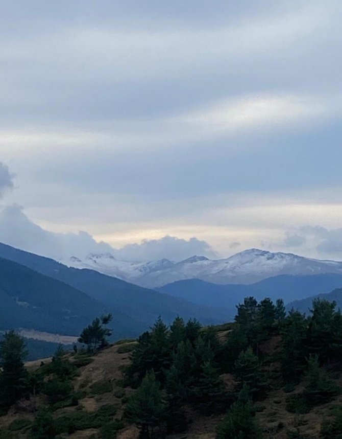 Bolu’ya Mevsimin İlk Karı Düştü