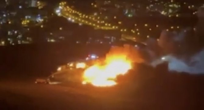 Bursa’da Çöplük Alanda Çıkan Yangın Korkuttu