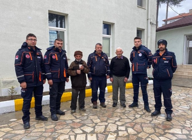 Kayıp Şahsı Afad Buldu