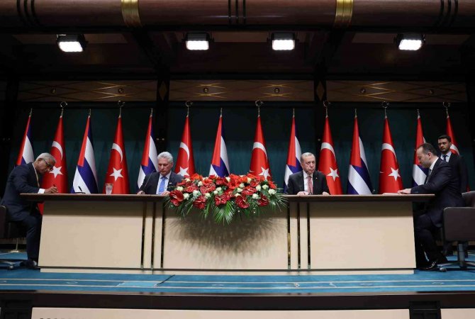 Türkiye İle Küba Arasında 6 Anlaşma İmzalandı