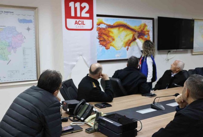 Deprem Sonrası Bilecik Afet Ve Acil Durum Koordinasyon Kurulu Toplandı