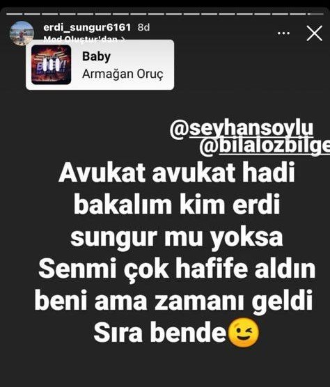 Yağmur Sarnıç’ın Eski Sevgilisi Erdi Sungur’a Hapis Cezası