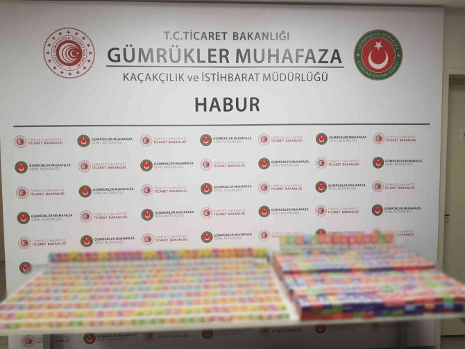 Habur Sınır Kapısı’nda Bini Aşkın Elektronik Sigara Ele Geçirildi