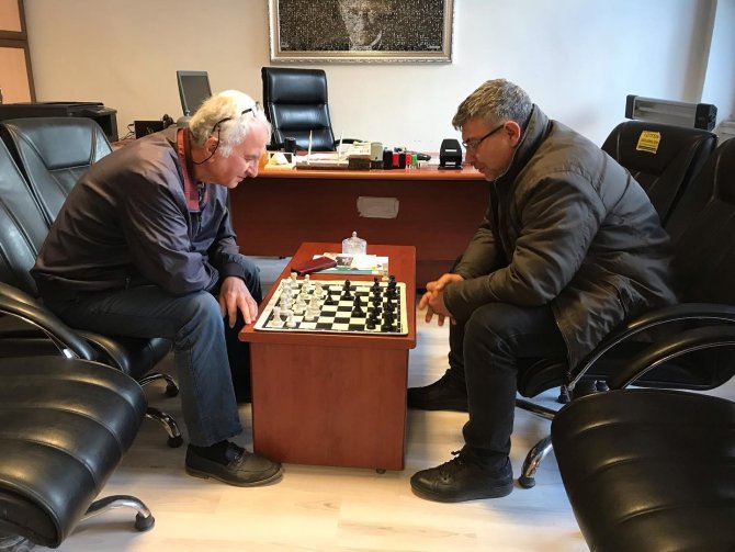 Hisarcık’ta Öğretmenler Arası Satranç Turnuvası