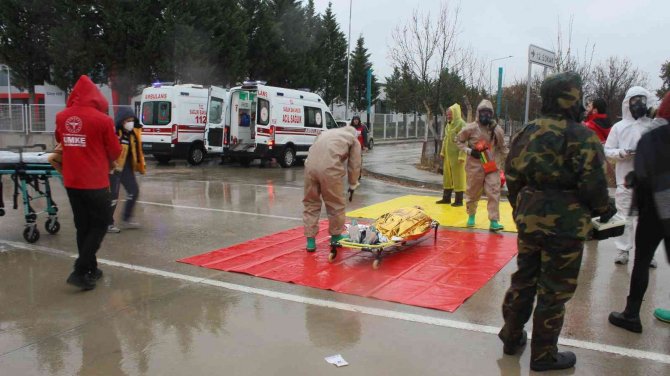 Kırklareli’de Gerçeği Aratmayan Kbrn Tatbikatı