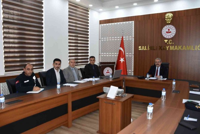Salihli’de Trafik Tedbirleri Toplantısı Yapıldı