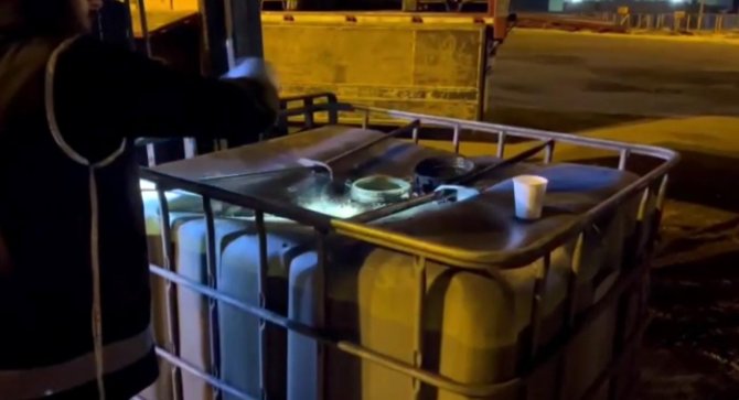 Mersin’de 6 Bin Litre Kaçak Akaryakıt Ele Geçirildi