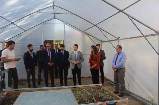 Milli Eğitim Müdürü Çay, Köyceğiz’de Tarım Uygulamalarına Katıldı