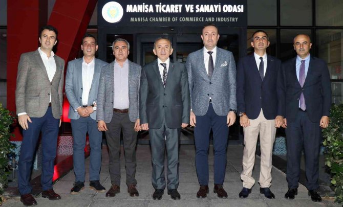 Muradiye Osb’den Manisa Tso’ya ’Hayırlı Olsun’ Ziyareti