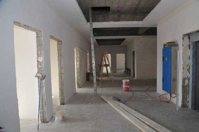 Yıldırım Beyazıt Mahallesi’nde İlkokul Ve Anaokulu Hızla Tamamlanıyor