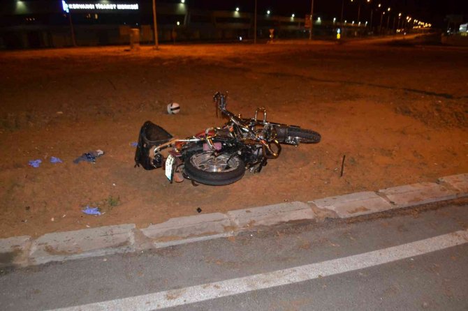 Çorlu’da Virajı Alamayan Motosiklet Devrildi: 1 Yaralı