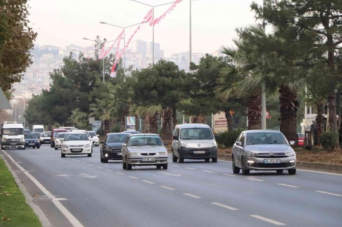 Samsun’da Trafiğe Kayıtlı Araç Sayısı 413 Bini Geçti