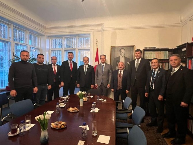Başkan Aktürk Danimarka’da
