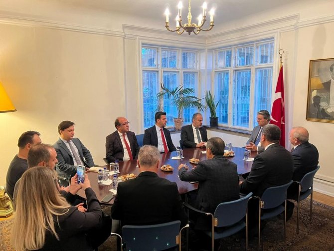 Başkan Aktürk Danimarka’da
