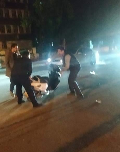 Motosiklet İle Otomobil Çarpıştı: 1 Yaralı