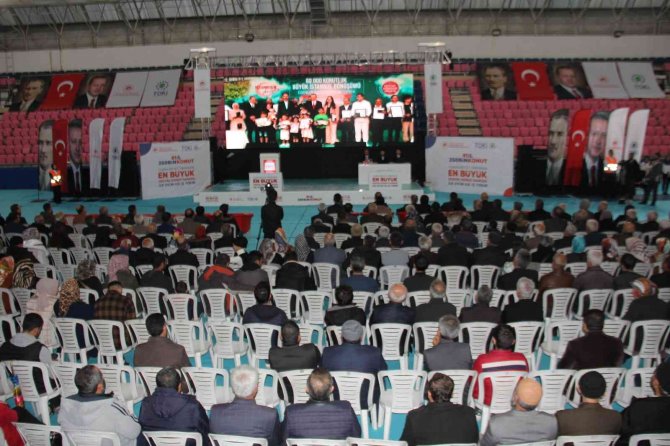 Adıyaman’da Toki̇ Konutlarının Kura Çekim Heyecanı