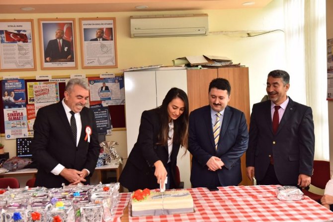 Başkan Avcı’dan Öğretmenler Günü Ziyareti