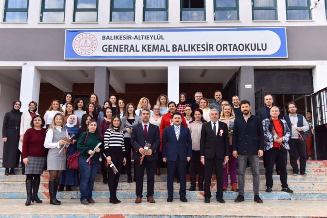Başkan Avcı’dan Öğretmenler Günü Ziyareti