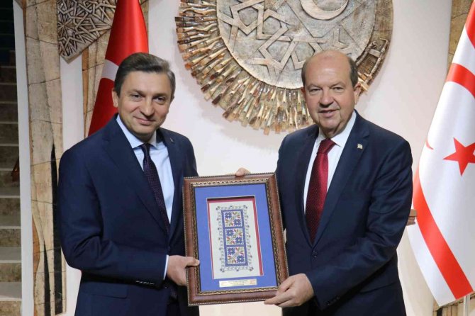 Kktc Cumhurbaşkanı Tatar: "Bir Anlaşma Olacaksa Mutlaka İki Devletin İş Birliğinde Olması Gerekiyor"