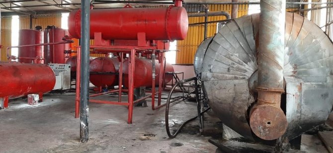 Madeni Yağlardan Kaçak Mazot Üreten Tesise Baskın: 31 Bin Litre Mazot Ele Geçirildi