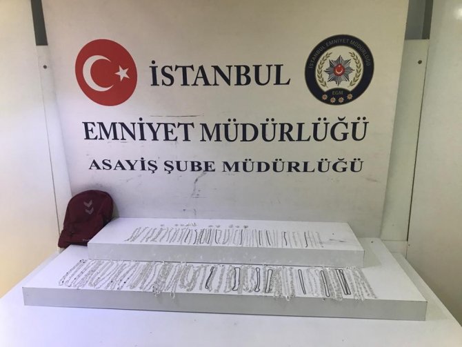 Fatih’te 600 Bin Lira Değerindeki Gümüş Hırsızlığı Kamerada
