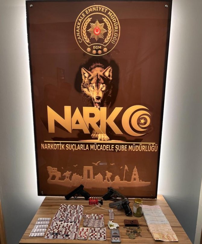 Çanakkale’de 103 Uyuşturucu Operasyonunda 127 Uyuşturucu Satıcısı Yakalandı