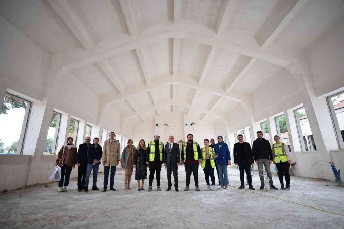 Denizli Kent Müzesi İnşası Hızla Devam Ediyor