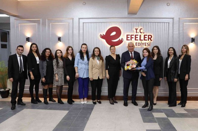 Başkan Atay Öğretmenleri Ağırladı