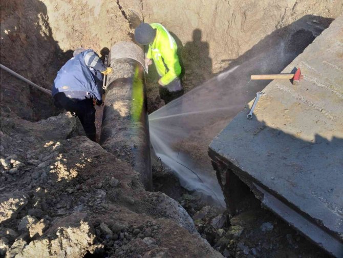 3 Bin 500 Rakımdaki Su Arızası Onarıldı