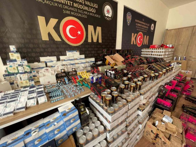 Kahramanmaraş’ta Cinsel İçerikli Ürün Operasyonu