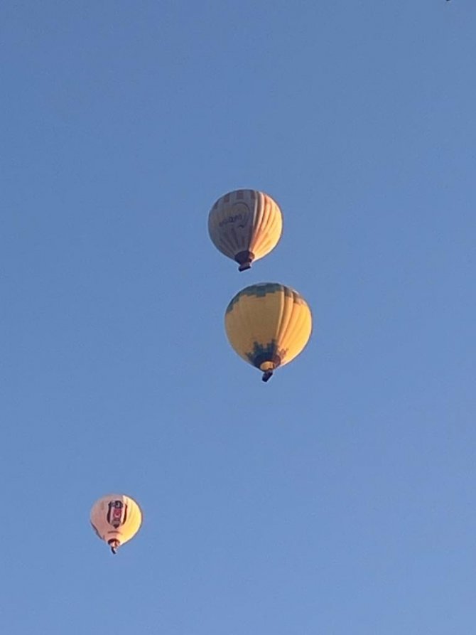 Sıcak Hava Balonlarına Rüzgar Engeli