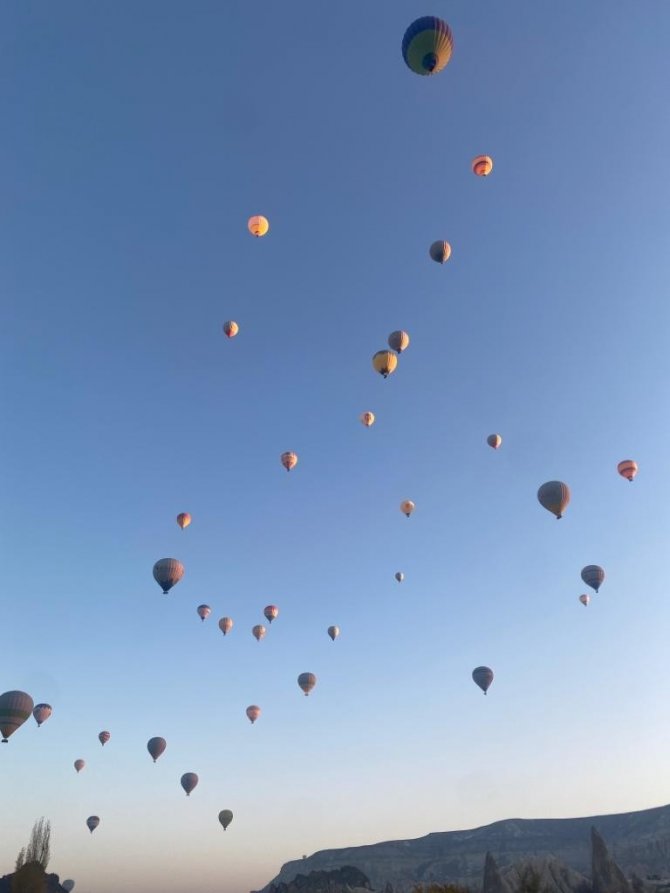 Sıcak Hava Balonlarına Rüzgar Engeli