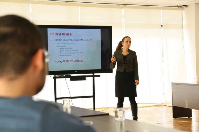 Keçiören’de Gençlere ’Tütün Bağımlılığı’ Eğitimi Verildi