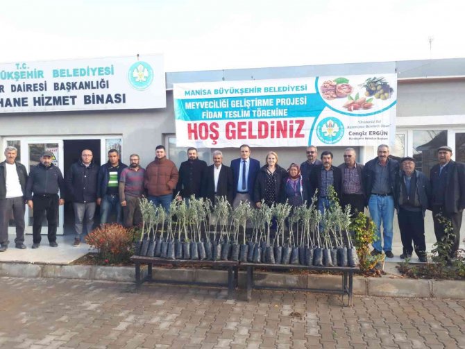 Manisa’da Fidan Destekleriyle Üreticinin Yüzünü Gülüyor