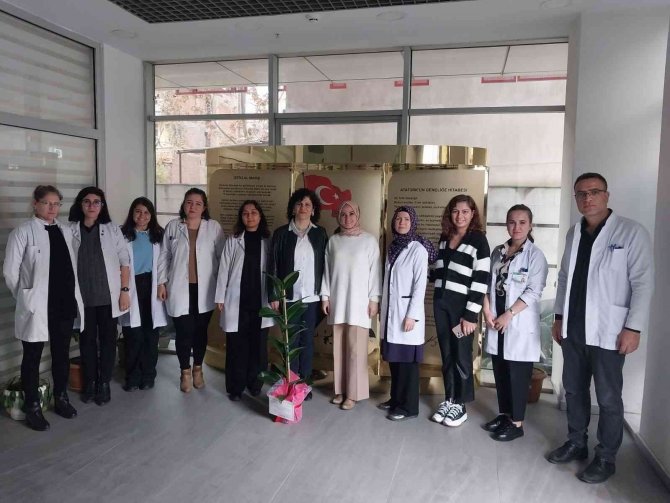 Başkan Kayda’dan Meslektaşlarına Çiçekli Kutlama