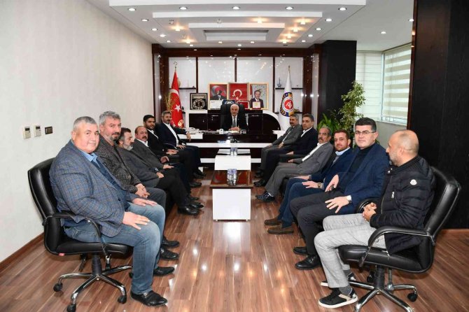 Milletvekili Aydın Ve Başkan Torunoğlu Yatırımları Konuştu