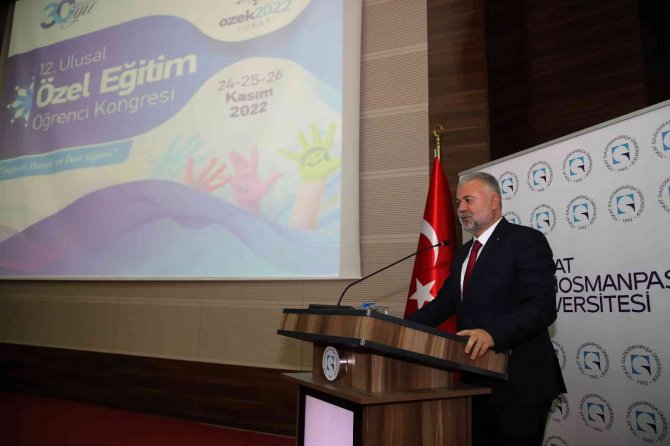 Tokat’ta, 12. Ulusal Özel Eğitim Öğrenci Kongresi