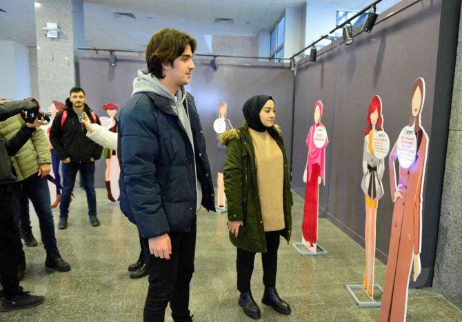 Zbeü’de Sergi İle Kadına Yönelik Şiddet Farkındalığı Oluşturdular