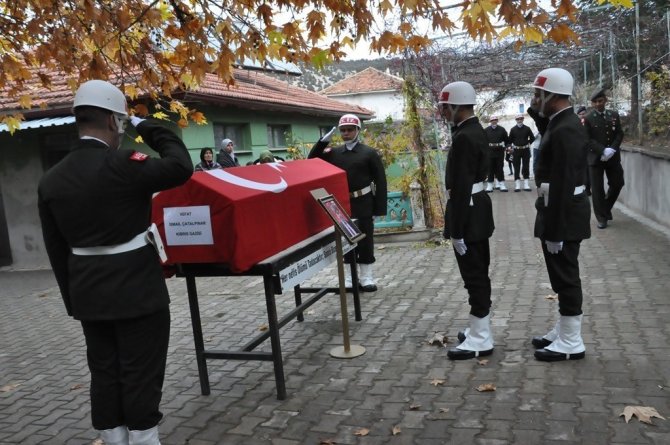 Kıbrıs Gazisi Çatalpınar Son Yolculuğuna Uğurlandı