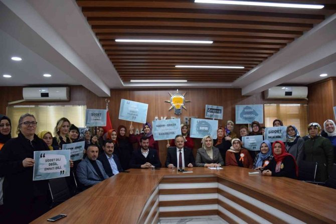 Öksüzoğlu, “Tek Bir Kadına Yönelik Şiddete Daha Tahammülümüz Yok”