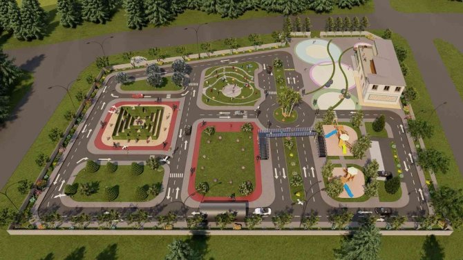 Bafra’ya ’Çocuk Trafik Eğitim Parkı’ Yapılıyor