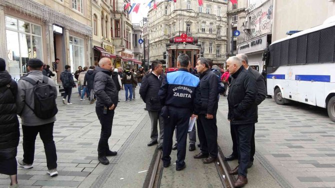 İ̇stiklal Caddesi’nde Alınan Tedbir Kararının Ardından Denetim