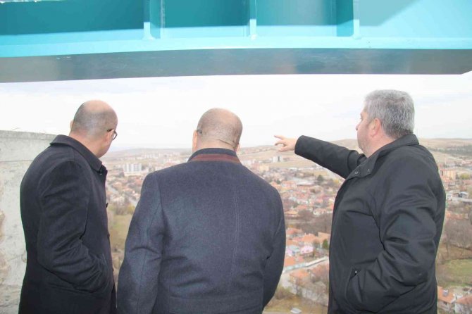 Kayabaşı Cam Seyir Terasında Son Aşama İ̇ncelendi