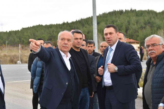 Ölümlü Kazaların Yolu İçin Başkan Bahçavan Tarih Verdi